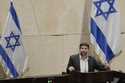 Bezalel Smotrich, Israeli Minister of Finance, addresses the parliament in Jerusalem, March 27, 202…